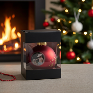 Weihnachtskugel mit Foto