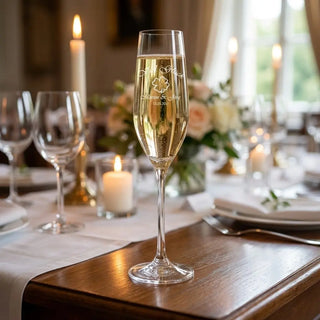 Personalisierbares Sektglas mit Gravur – Für besondere Anlässe - Gastrogravuren mit Gravur | Engravy