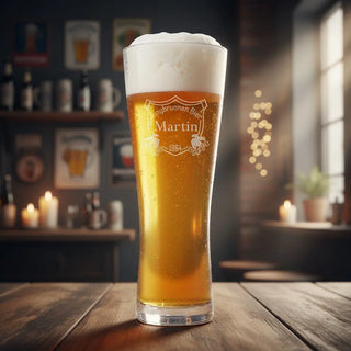 Weizenglas mit Gravur – 500 ml | Personalisierbar - Gastrogravuren mit Gravur | Engravy